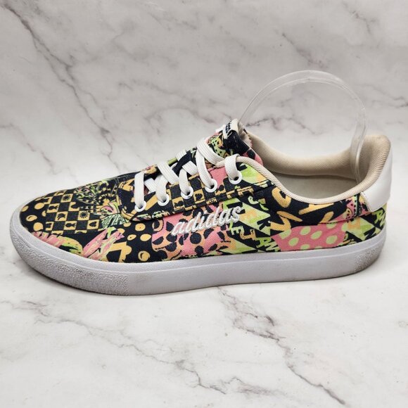 Adidas x Farm Rio Vulc Raid3r Colorful Low Top Sneakers Shoes Men's 11 - Picture 1 of 8